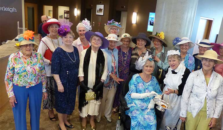 Westerleigh PARC Downton Abbey Tea Party Residents