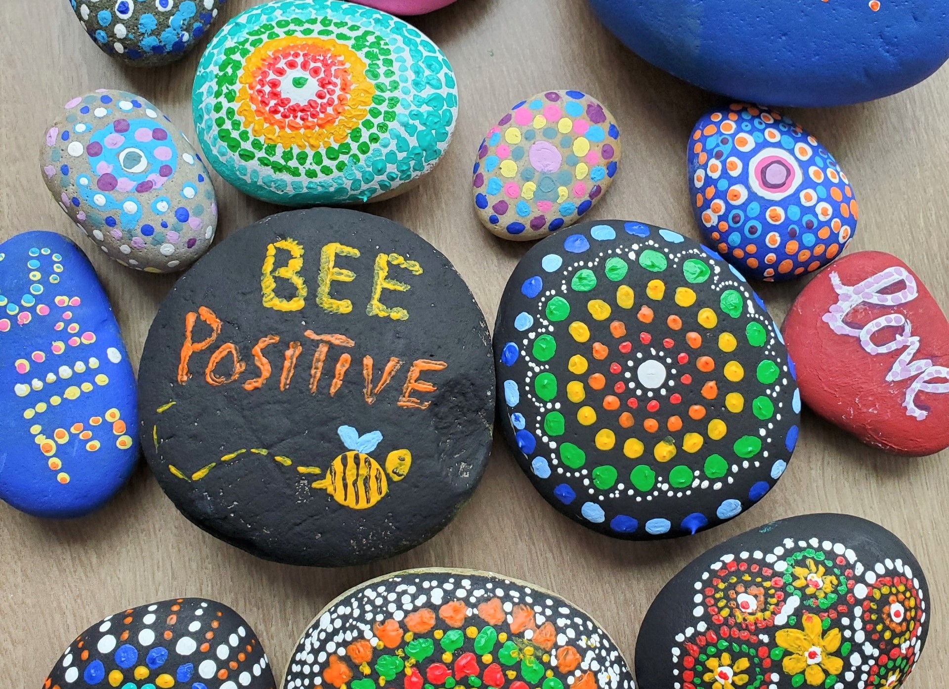 Kindness rocks for the community