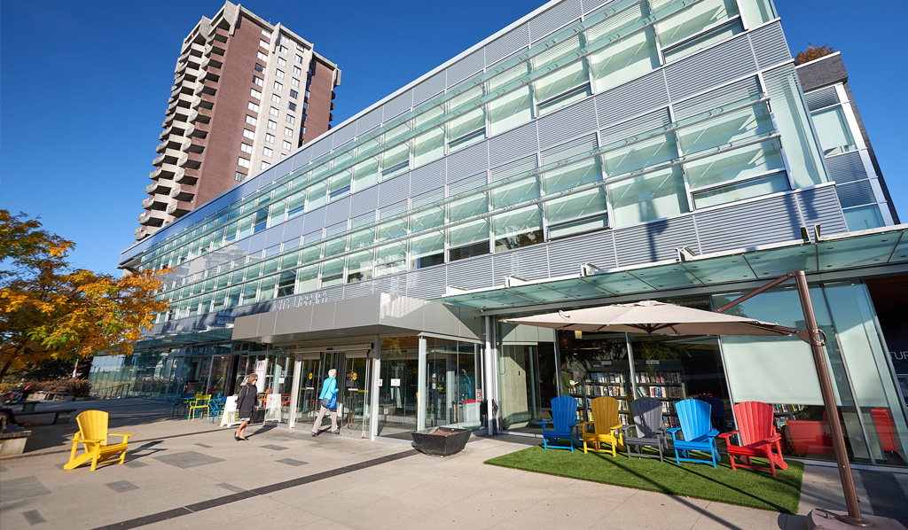 north vancouver public library exterior image